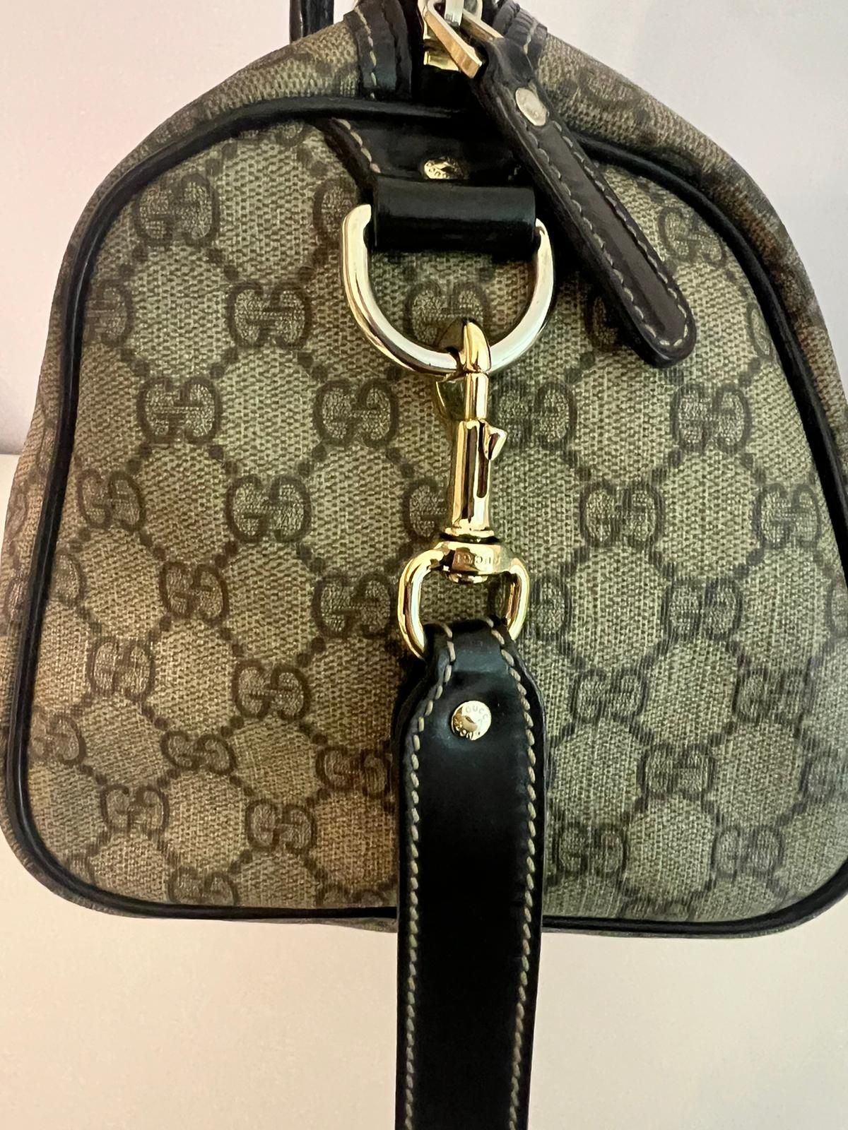 Gucci GG monogram Joy Boston Bag Vintage + pasek