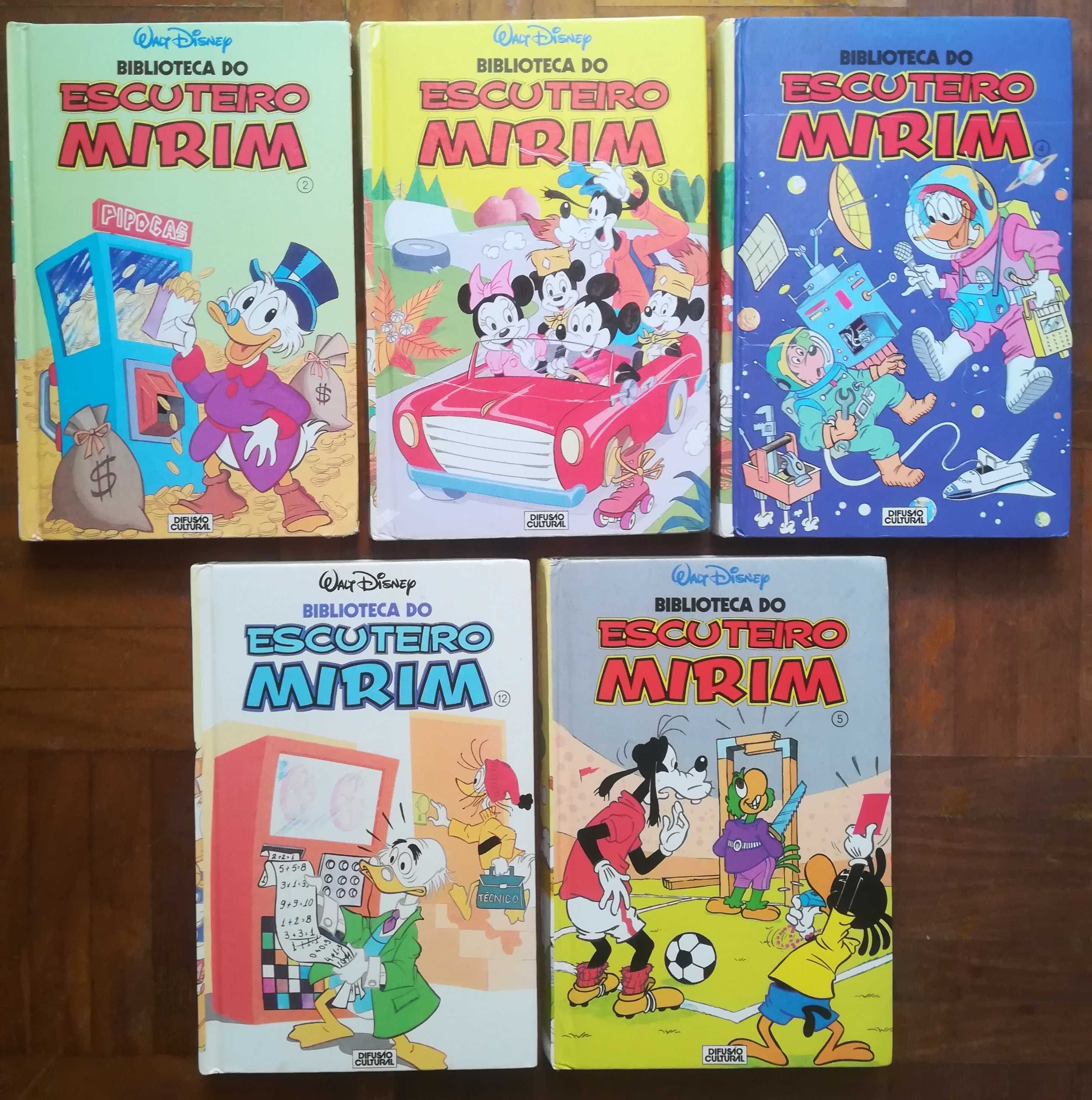 Livros disney Biblioteca do Escuteiro Mirim 1€ cada