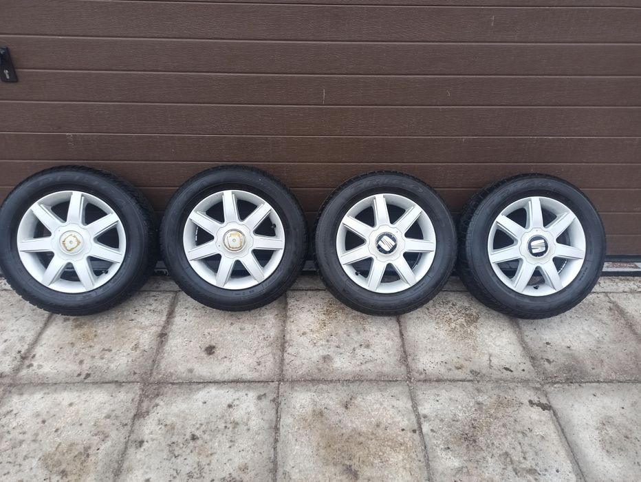 Felgi aluminiowe 15 cali  5x100 toledo leon octavia audi a3 golf