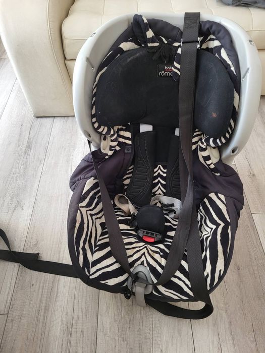 Автокресло britax romer trifix rm smart zebra