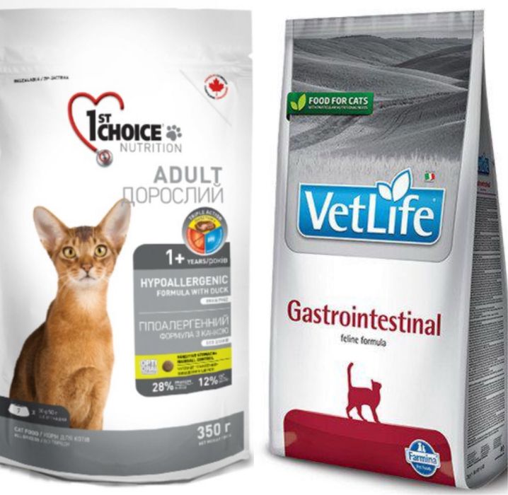 Новий сухий корм 1st Choice / Farmina Vet Life Gastrointestinal