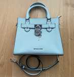Miętowa zielona torebka Michael Kors Hamilton 35S3SHMS1L Pale Jade