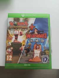 Worms battlegrounds + Worms W.M.D Xbox one