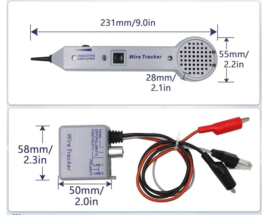 Тестер кабелю з індуктивним підсилювачем 200EP Inductive Amplifier Каб