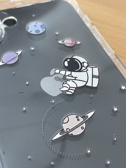 Capa de telefone astronauta iphone 16 plus