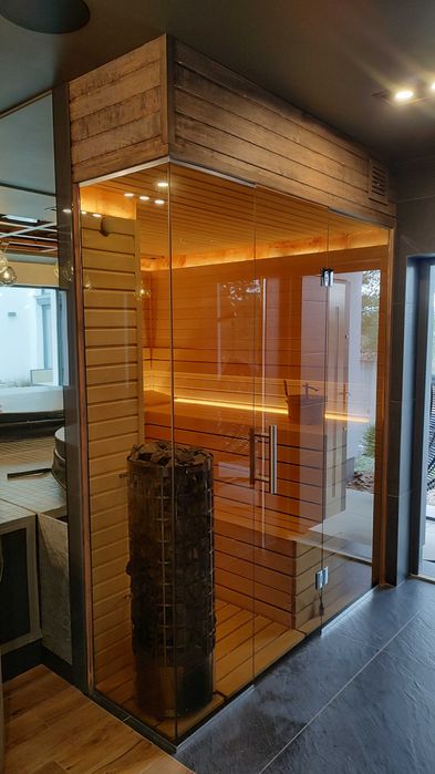 Sauna sucha na wymiar, infrared budowa saun beczka kąpielowa, Hot tube