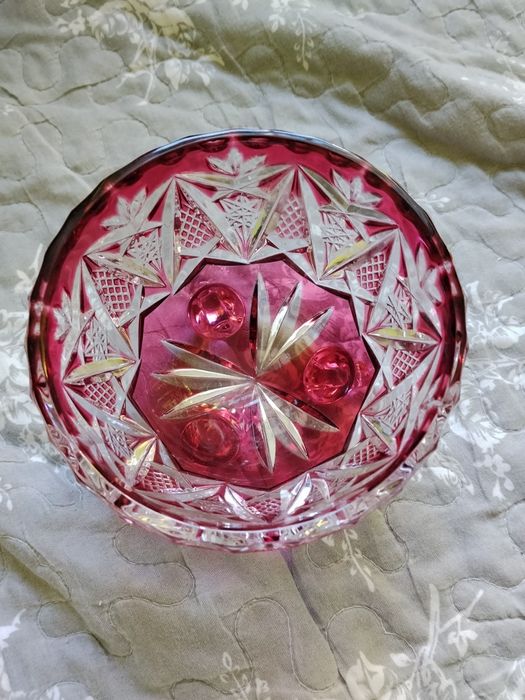 Salaterka kryształowa