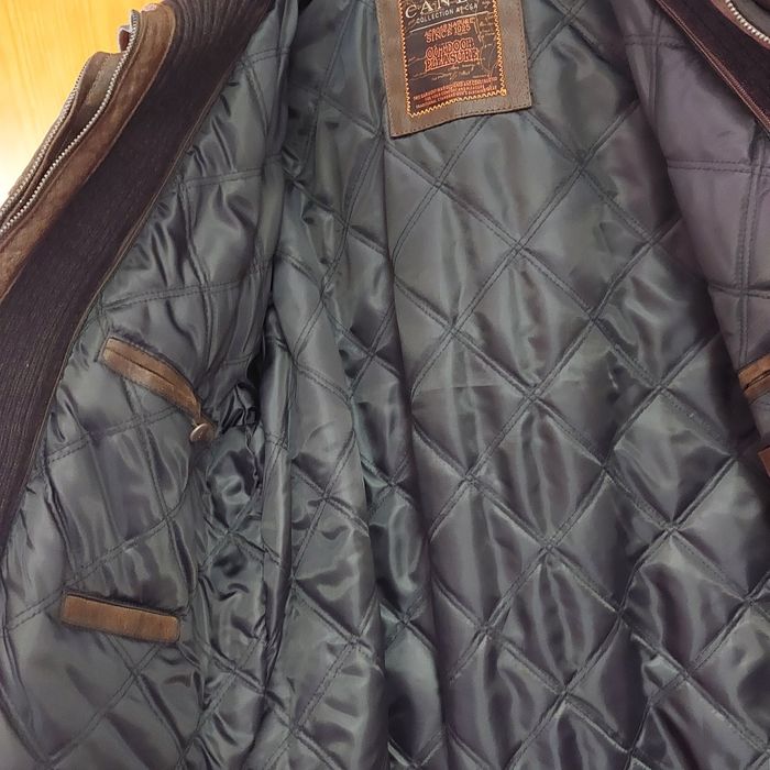 Casaco de couro Canda