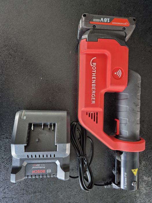 Akumulatorowa zaciskarka BOSCH ROTHENBERGER ROMAX Compact III AMP NOWA