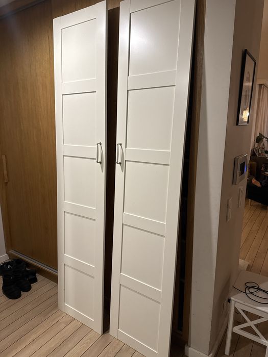 Drzwi Ikea Pax  wraz z klamkami