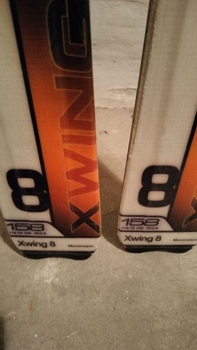 Narty zjazdowe Salomon z zapięciem 158