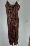 Kombinezon elegancki plus size roz 48-50