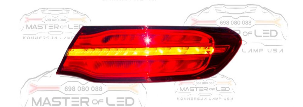 Konwersja Przeróbka lamp USA Mercedes GLC GLE C E S