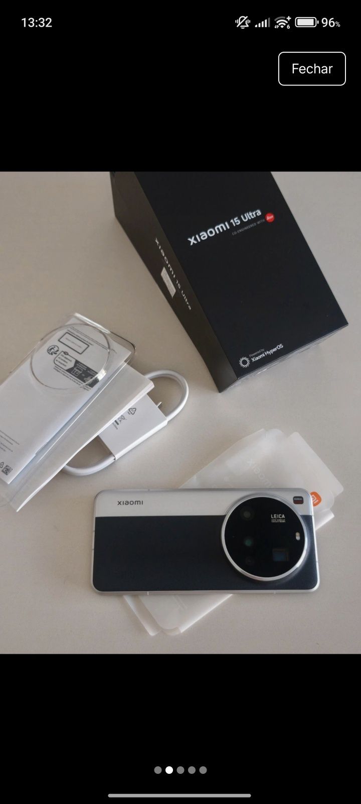 Troco Xiaomi 15 ultra silver