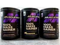 MuscleTech, 100% Mass Gainer (2,33 кг), гейнер для массы