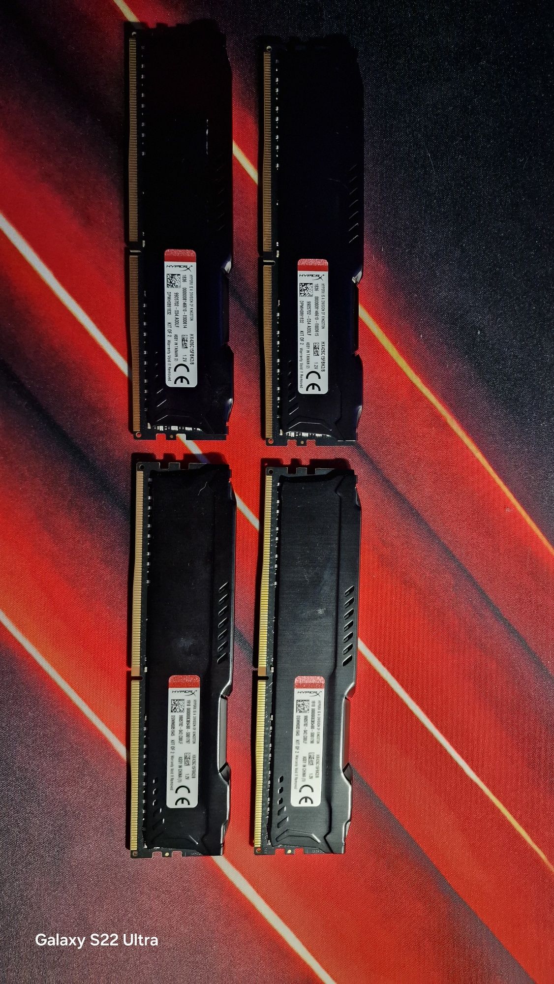 RAM DDR4 HyperX Fury 16GB (4x4gb) 2666MHz CL15