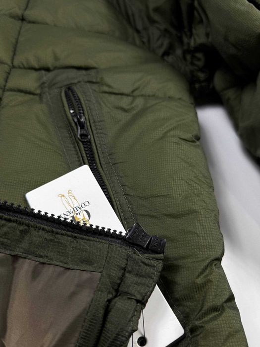 Пуховик C.P. Company Black Green