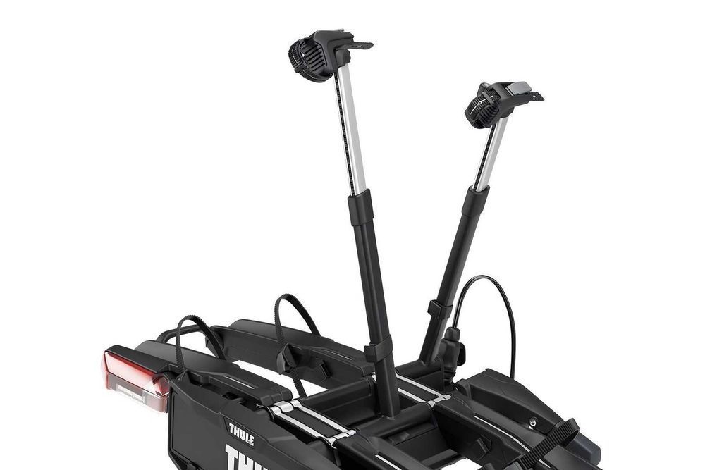 Thule Epos 979100 składana platforma rowerowa na hak na 3 rowery