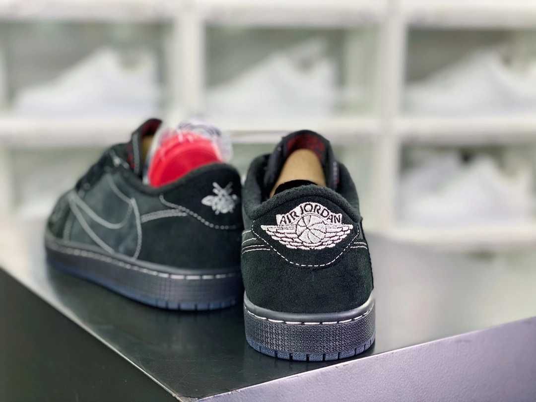 Buty Jordan 1RetroLowOGSP TravisScottBlackPhantom Trampki Moda R.44