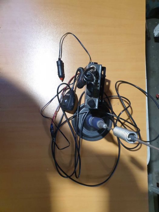 CB Radio President Johny2 ASC z anteną magnetyczną