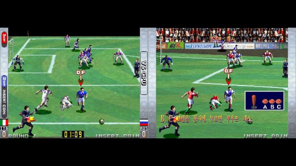 Jogo Versus Net Soccer (Konami 1996-original