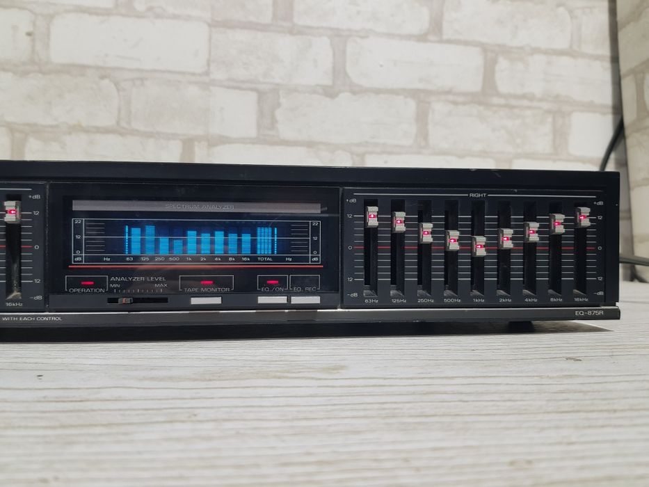 Еквалайзер FISHER EQ-875, 9 смуг, б/у з Німеччини