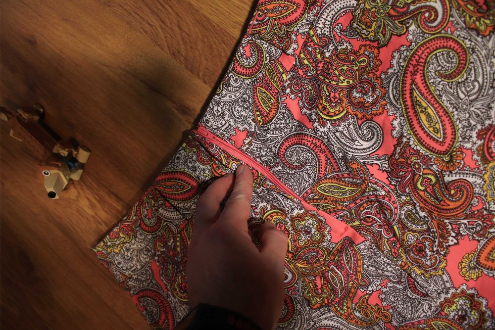 Spodenki H&M r. 42 damskie wielokolor wzór bawełna