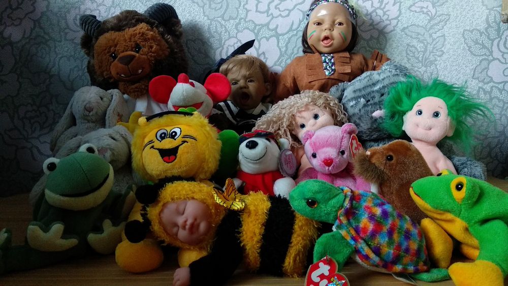 Кукла Panre Jellycat Steiff Build a Bear Russ лот