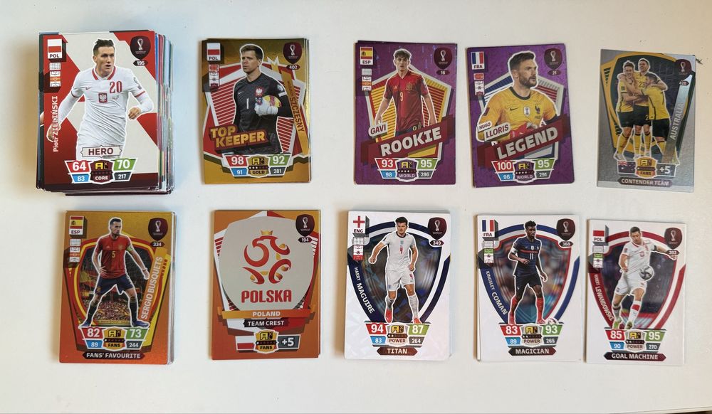 Fifa World Cup Qatar 2022 karty kolekcjonerskie