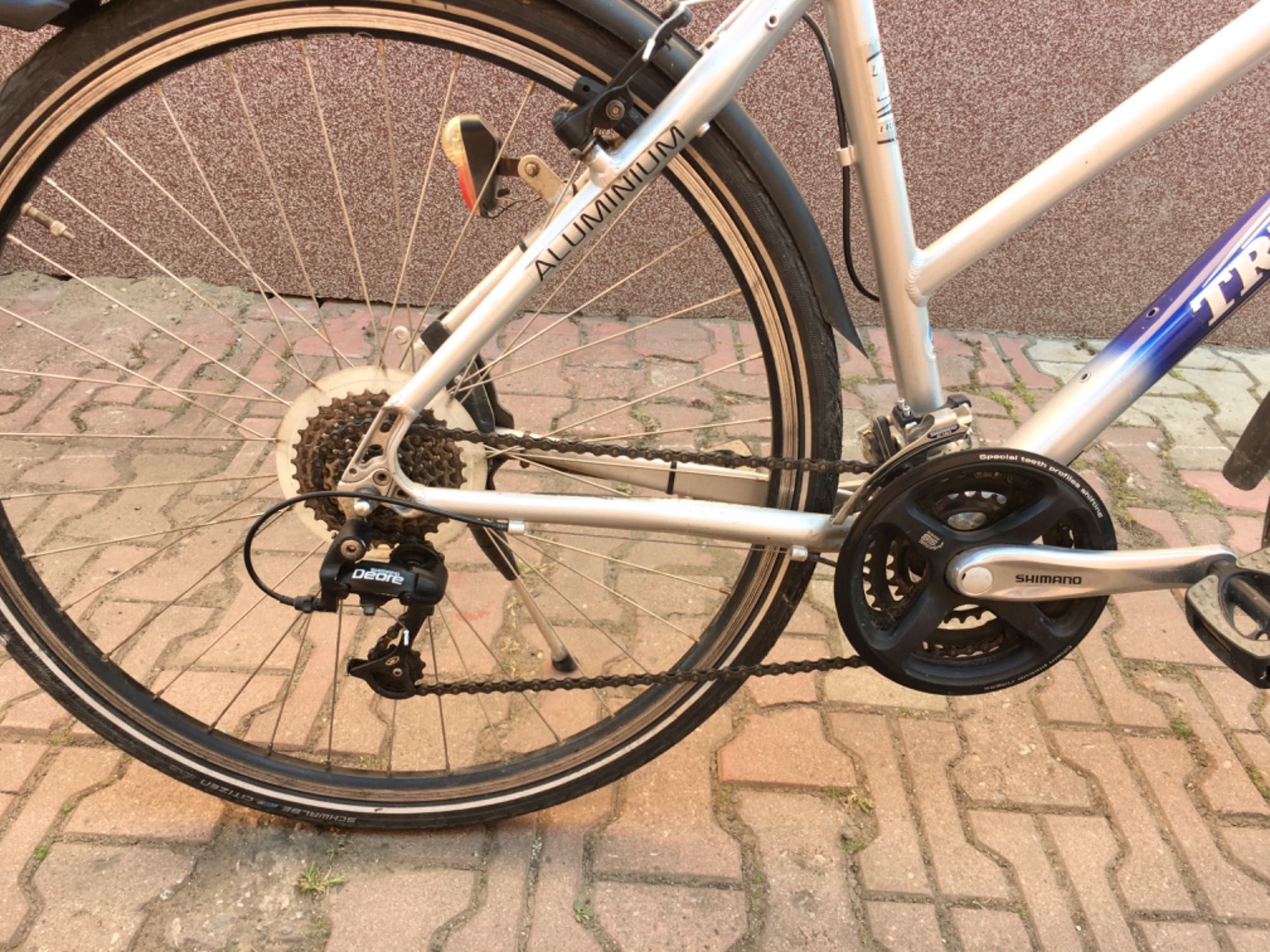 Damka Triumph Koła 28 Alu Rama Shimano Deore Miejski