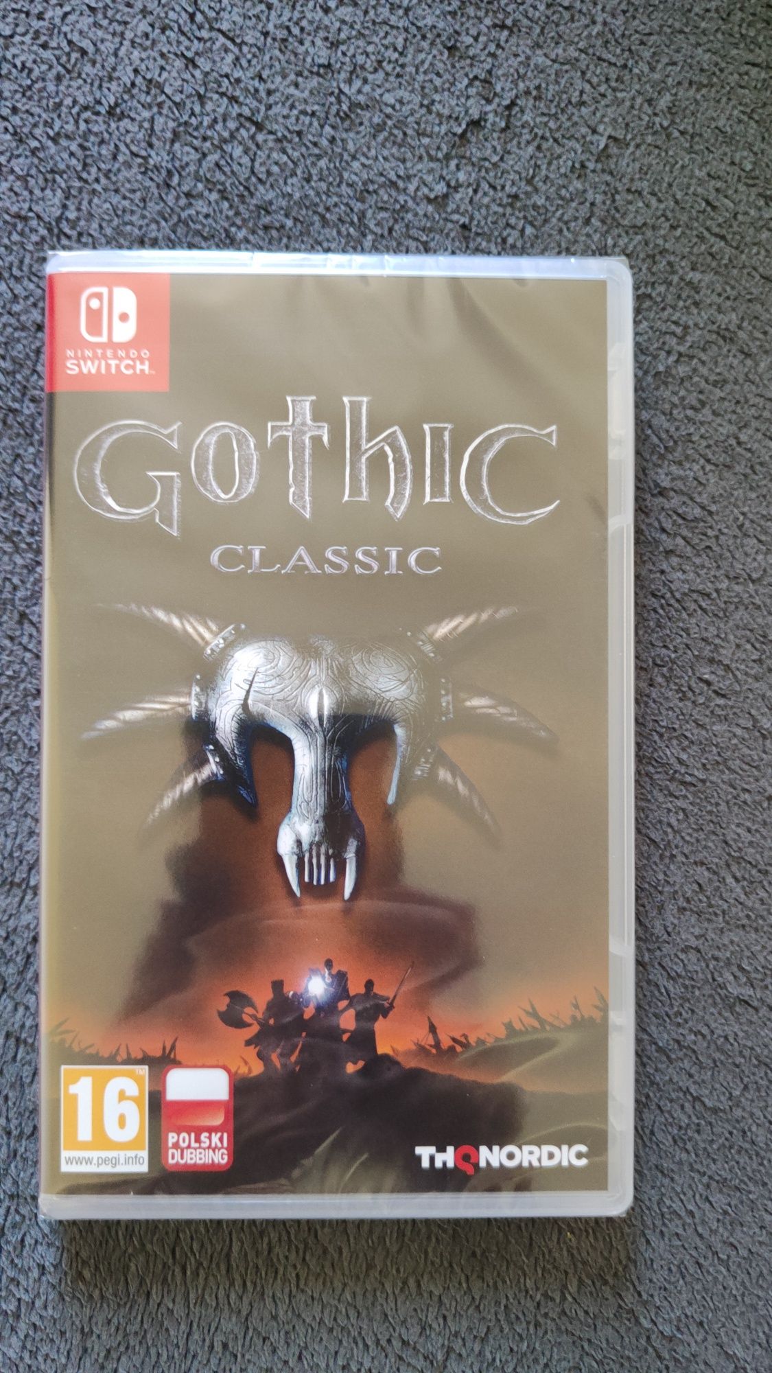 Nowa w folii gra Gothic Classic PL okładka na Nintendo Switch