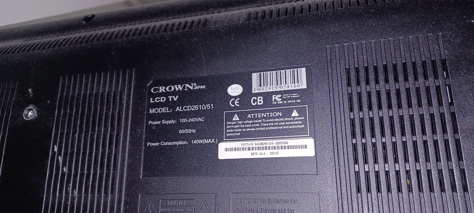 Tv samsung led e lcd Crown