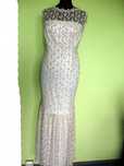 Sukienka _ maxi - gipiura - 42 XL - biust 105 cm