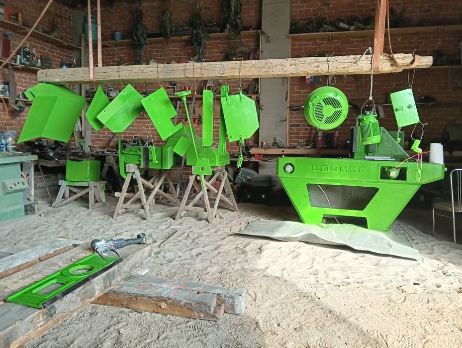 Wielopiła COSMEC 400 wysokość cięcia 22cm 30kw po serwisie regeneracji