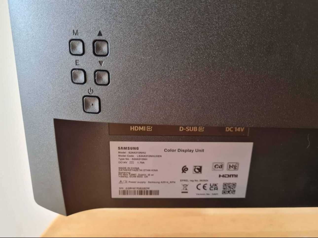 Monitor Samsung 24" S31A