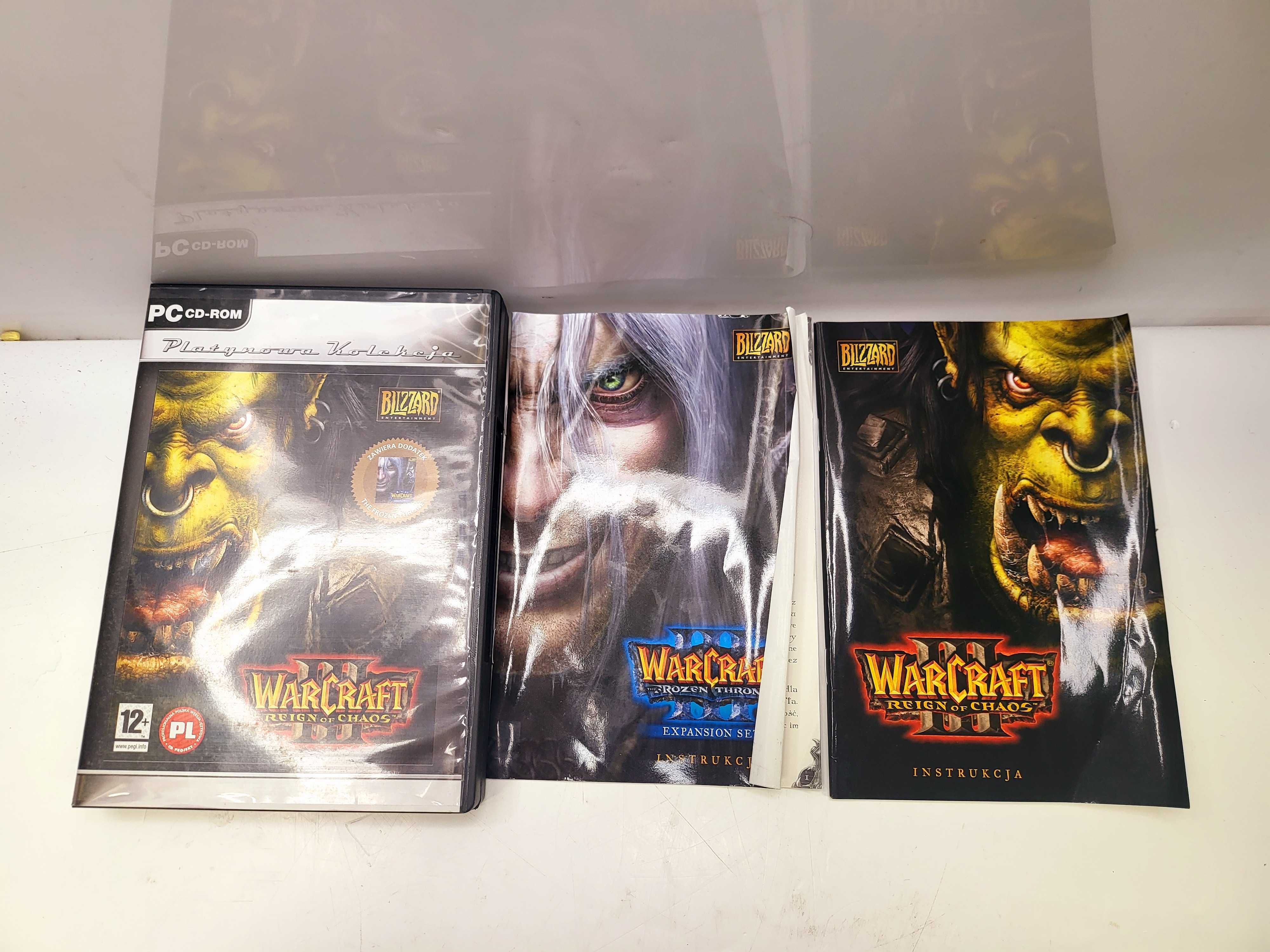 Warcraft III Reign of Chaos + Dodatek  [PC] (PL ) PLATYNOWA
