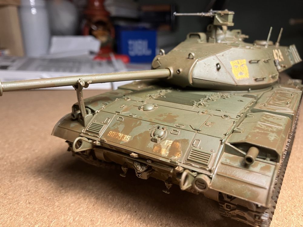 Model do sklejania M41 Tamiya Modelarstwo Diorama Czołg II Wojna