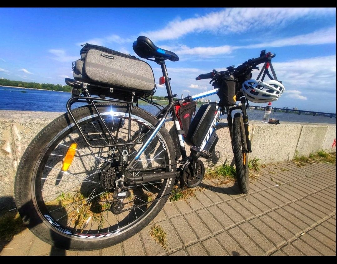 Продається електровелосипед Titan (гірський)
Потужний 500W, акумулятор