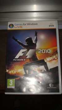 Jogo Formula 1 2010 e SIM CITY para PC