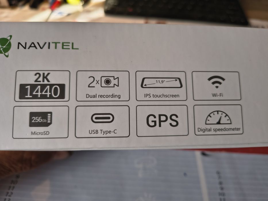 Wideorejestrator Navitel MR750 SMART 2K G-sensor Detekcja ruchu