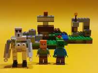 Zestaw LEGO minecraft 21123 The iron golem