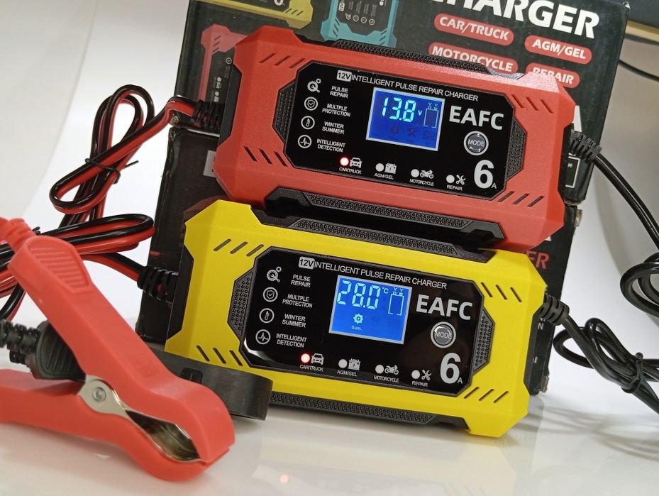 ‼️NEW‼️Зарядное устройство Зарядний прийстрій для авто 12V6A Гарантія