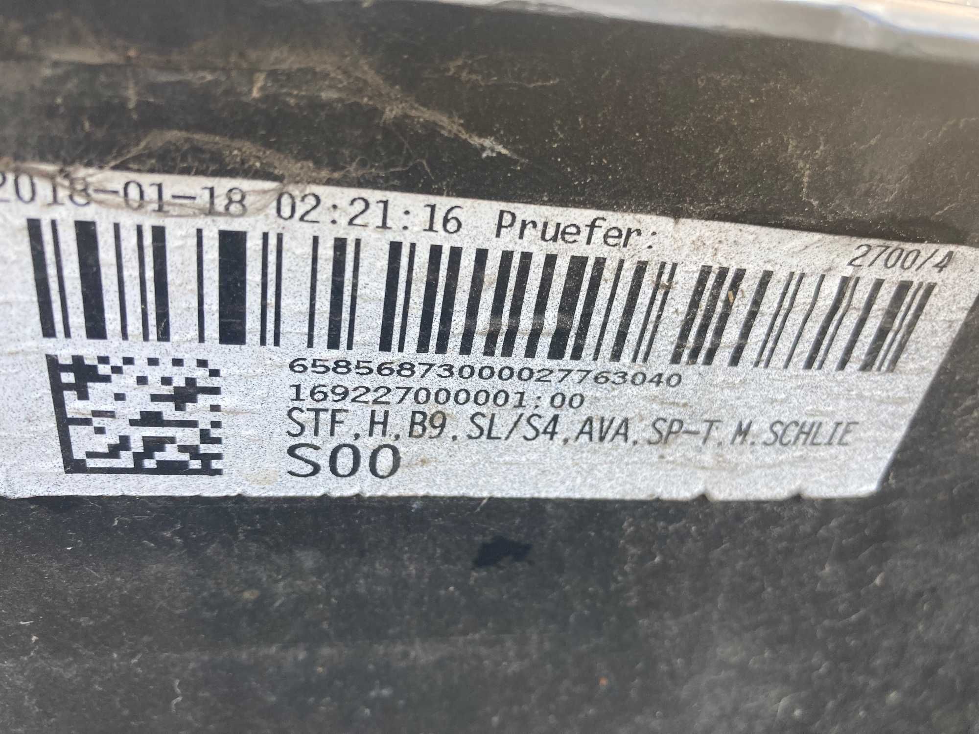 tył tylny zderzak audi a4 b9 s-line kombi 15-19