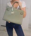 MICHAEL KORS Rayne Torebka Satchel skóra Saffiano Oryginalne