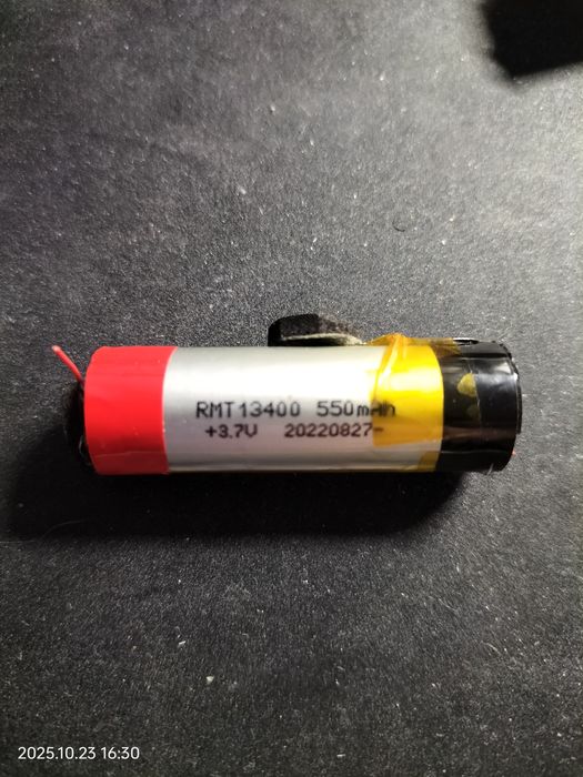 Akumulatorek Li-ion ogniwo 13400 bateria 3.7v 300-600 mAh