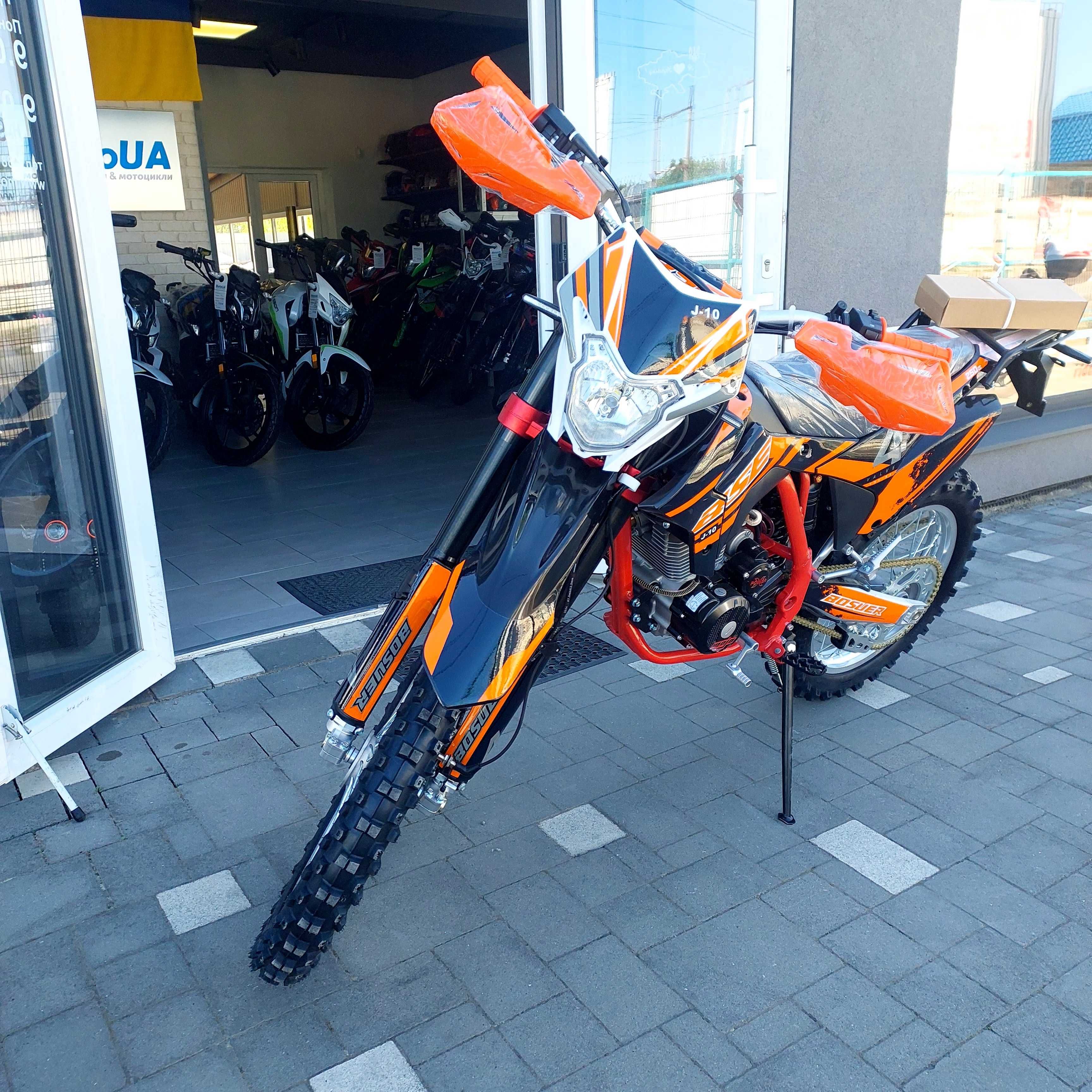 Мотоцикл BSE J10 ENDURO, 250 куб, повітряне охолод, гарантія, доставка