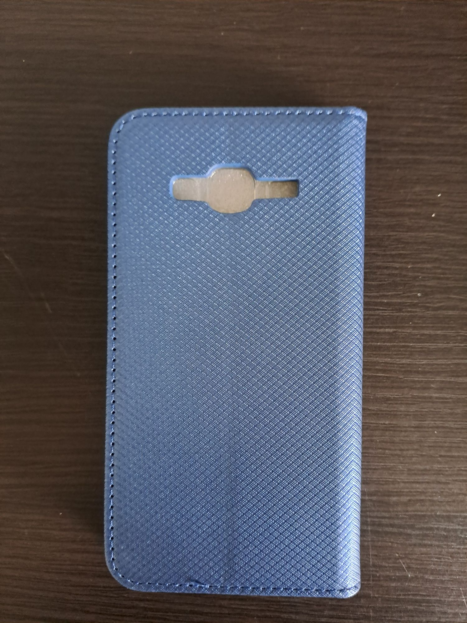 Etui Pokrowiec z klapką Samsung J3 2016 niebieskie