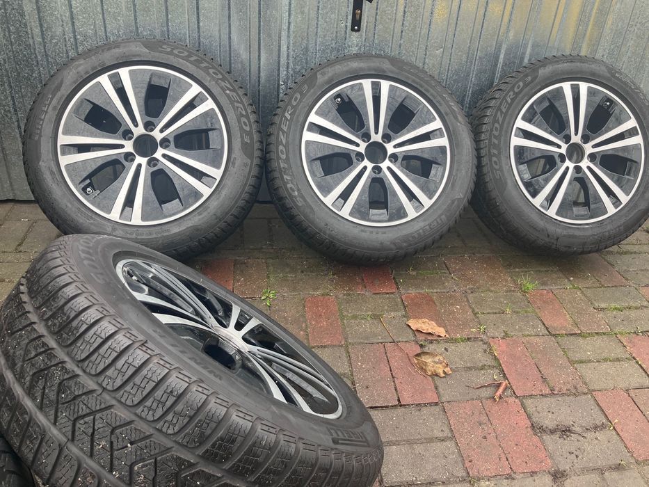 Koła zima 5x112 alufelgi opony 225/50R17 a4 a6 a3 Audi Vw golf seat
