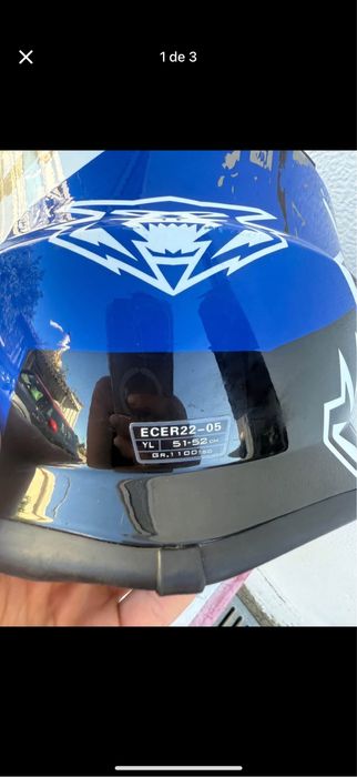 Capacete tamanho 51/52