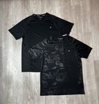 Футболка Workout размер L оригинал спортивная мужская чёрная dri-fit